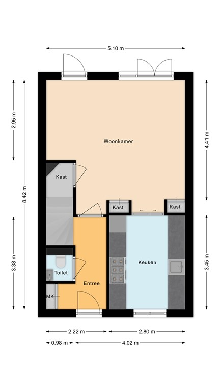mediumsize floorplan